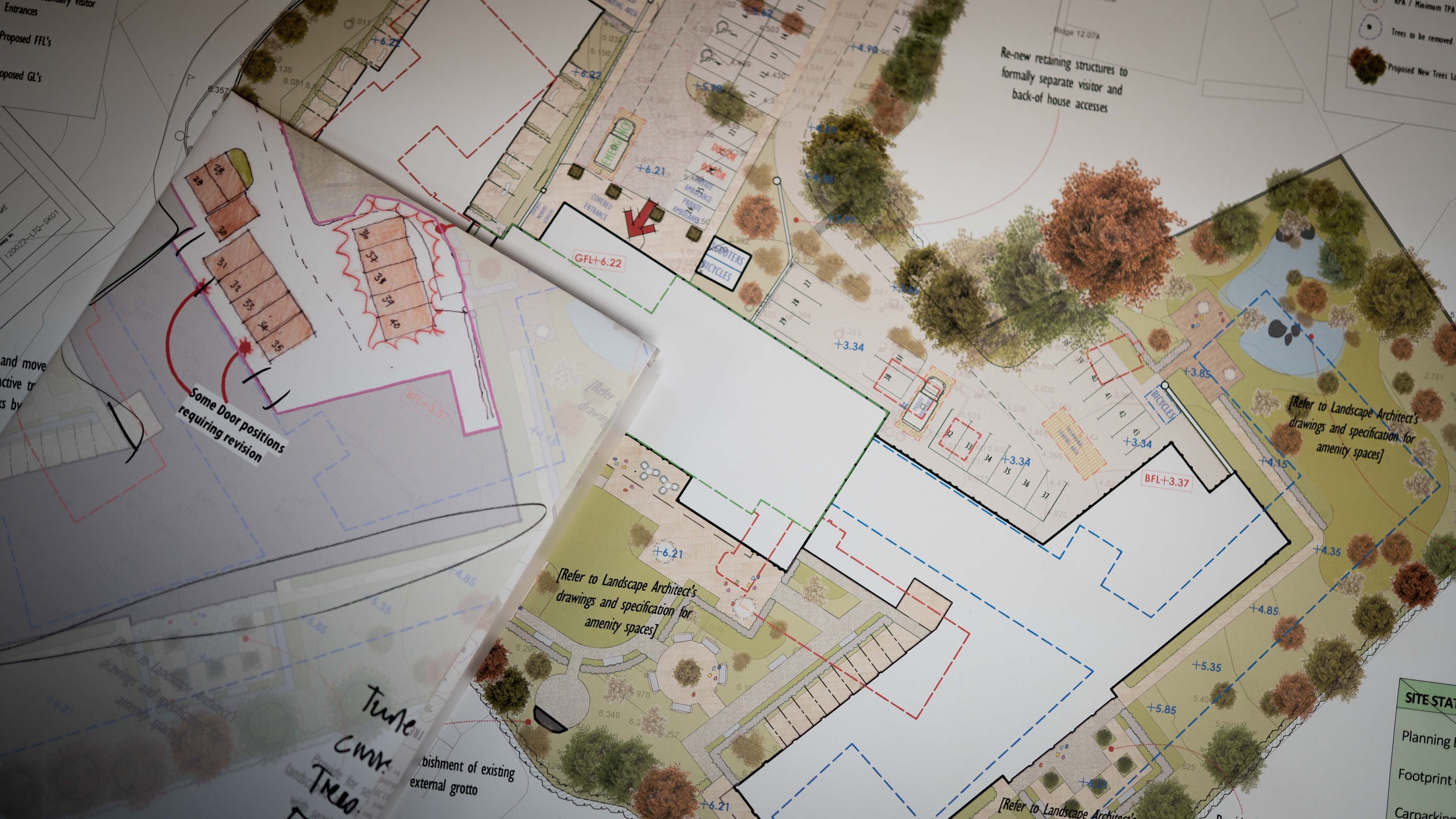 Architectural drawings and plans